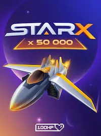 StarX crash game at F111 COM